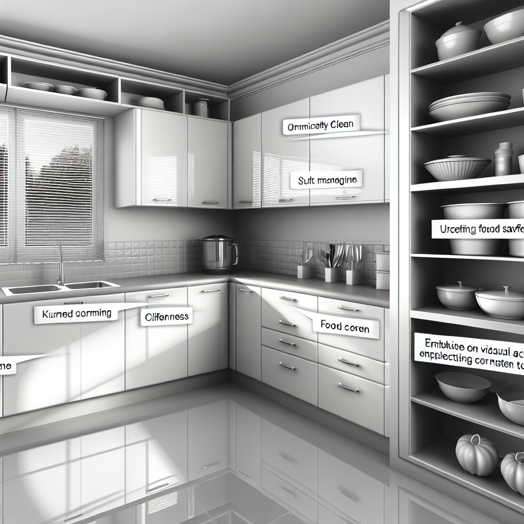 Safe and organized kitchen